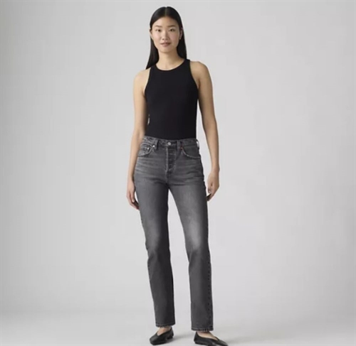 LEVIS ORIGINAL 501 PRETTY PLEASING BLACK